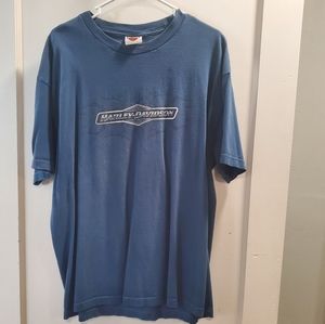 Harley Davidson T-shirt.